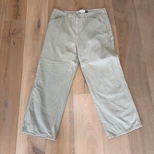 Vintage Gap Flannel Lined Carpenter Pants. Casual, Workwear. Outdoor, Y2k, 90s